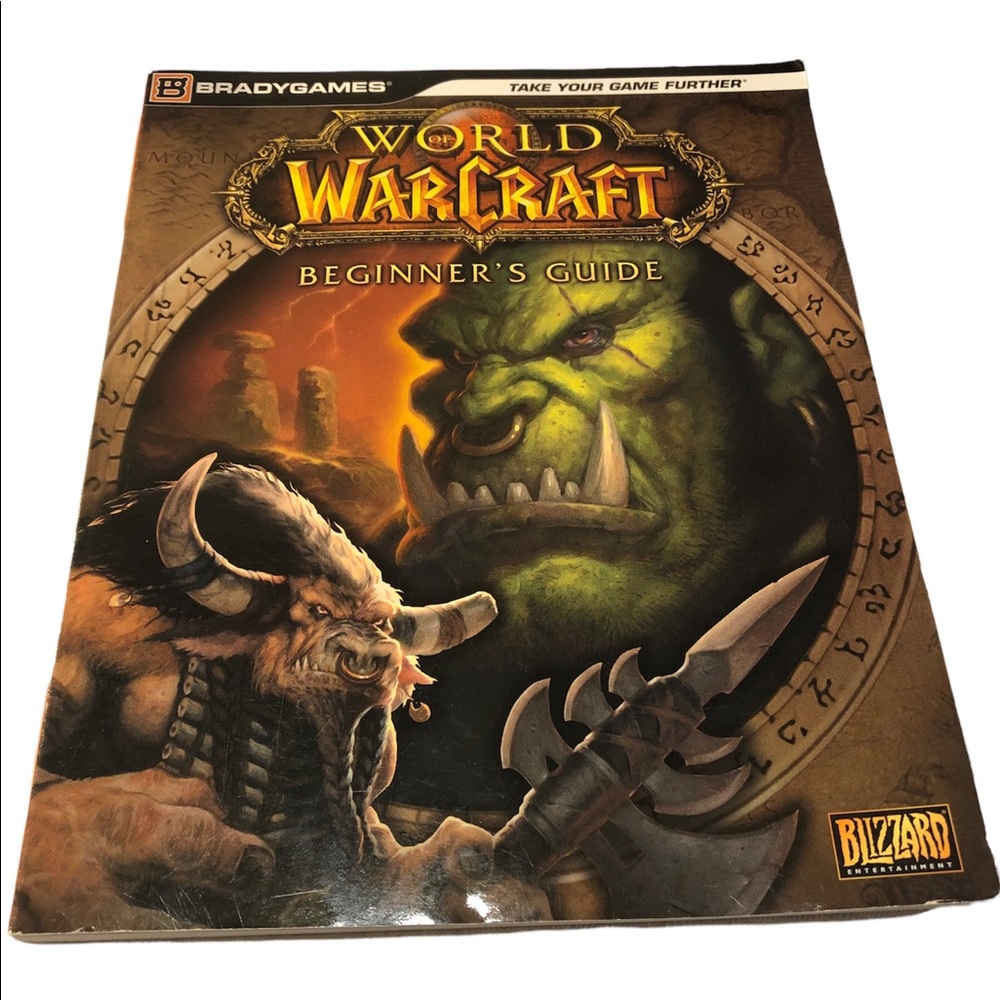 World of WarCraft Beginner's Guide Book BradyGames 2011 Blizzard Entertainment